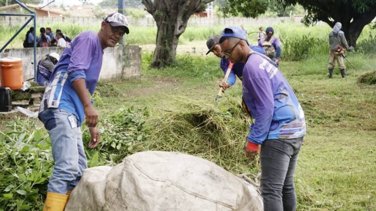 Inicia Jornadas De Limpiezas Y Desmalezado En Escuelas Y Liceos De