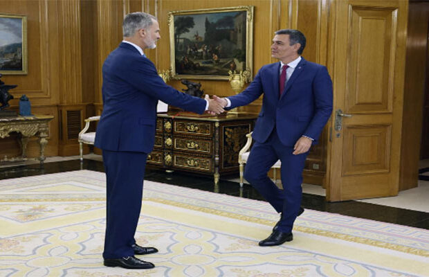 El rey propone a Pedro Sánchez como candidato a la presidencia de España - El Aragueño