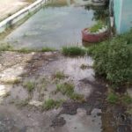 Vecinos de una comunidad en Santa Rita hicieron una denuncia por las aguas residuales 3