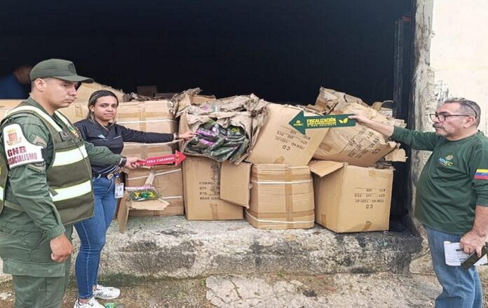 GNB decomisó más de 74 mil paquetes de musgo en Carabobo
