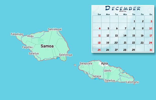 El día que nunca existió el país que se fue a dormir un 29 de diciembre y se despertó un 31