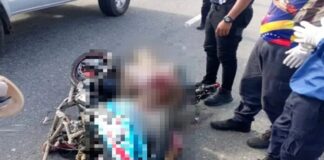 Adolescente falleció luego de chocar su moto contra una camioneta