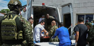 Al menos diez militares resultan heridos por un ataque del ELN en el oeste de Colombia
