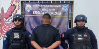 Aprehendido por agresión física contra un ciudadano en Falcón