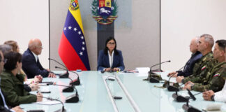 Vicepresidenta Rodríguez en Consejo Nacional de Defensa: Jamás seremos colonia de ningún imperio