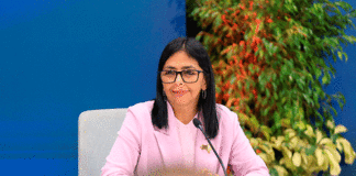 Delcy Rodríguez al secretario del Tesoro de EE UU: «Venezuela no acepta órdenes de ningún factor externo»