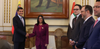 Delcy Rodríguez evalúa opciones de inversión con Emiratos Árabes