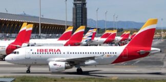 Iberia prolonga la suspensión de sus vuelos a Venezuela hasta abril