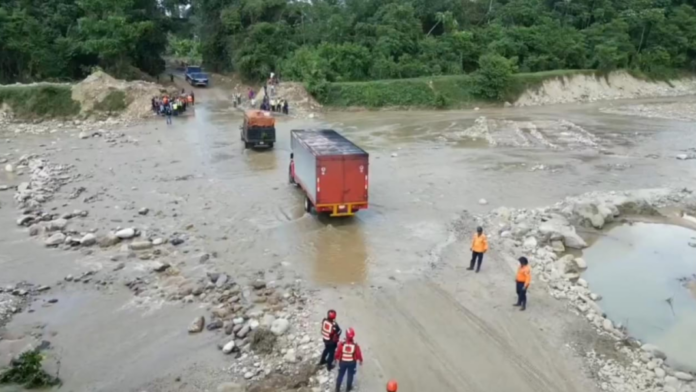 Lluvias en Mérida obstaculizan el paso de la carretera Trasandina