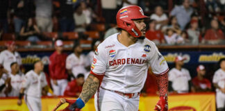 Yohendrick Piñango sentenció con jonrón para darle la victoria al Cardenales