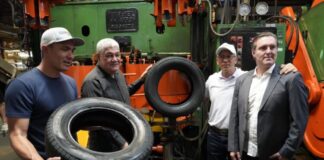 Antigua planta de cauchos Goodyear fue reabierta y aspira producir 75.000 unidades al cierre de 2026
