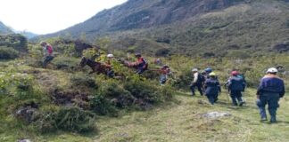Autoridades rescataron a hombre atrapado en el Páramo por más de 36 horas