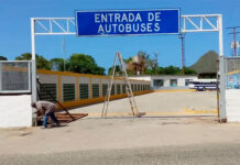 Avanzan trabajos de rehabilitación en el terminal de Choroní