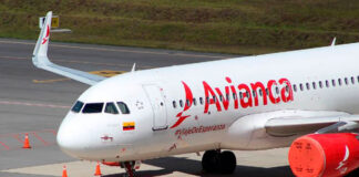 Avianca reanudará los vuelos diarios de Bogotá a Caracas el 12 de febrero
