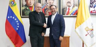 Canciller se reunió con nuncio apostólico para ratificar compromiso con la paz y el diálogo