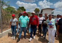 Entregan obra en la U.E. Rafael Carballo y afinan maquinaria para Consulta Popular