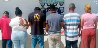 Familiares se cayeron a golpes en un baby shower en Falcón