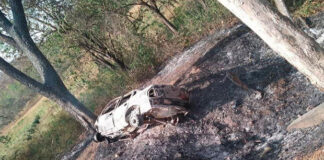 Funcionario de la GNB falleció calcinado luego de chocar su vehículo contra un árbol en Cojedes