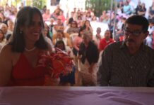 Revenga celebró jornada colectiva de Matrimonio Civil en el Día del Amor y la Amistad