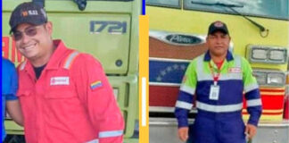 Mueren dos bomberos al quedar atrapados en un incendio en la vía el sur de Monagas