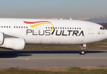 Plus Ultra reforzará su operativa con Venezuela hasta 5 frecuencias semanales desde julio