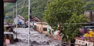 Reportaron anegaciones por desborde del río Puerto Maya, Aragua