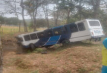 Accidente de bus en Cojedes dejó a 15 personas lesionadas