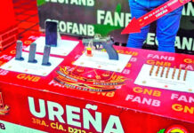 Atrapado un paisa con 27 cartuchos