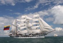 Buque Escuela Simón Bolívar zarpa a su XXXVI Crucero de Instrucción