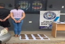 Capturada pareja con más de seis kilos de presunta marihuana en San Diego