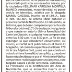 CARTEL DE EMPLAZAMIENTO