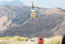 Controlado incendio forestal en el Parque Nacional Henri Pittier
