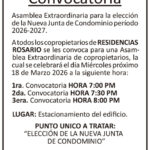 CONVOCATORIA RESIDENCIAS ROSARIO