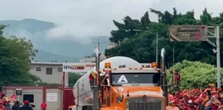 Cuatro camiones cisternas cargados con gas licuado de petróleo llegaron a Colombia desde Venezuela