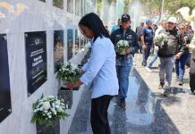 Delcy Rodríguez inaugura monumento a los caídos el 3 de enero