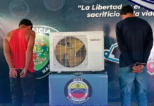 Desarticulada banda que se dedicada al hurto de aires acondicionados