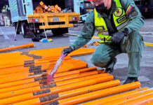 Incautan 380 kilos de marihuana escondidos en tubos