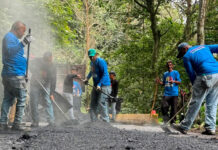 Inicia segunda etapa de asfaltado en el kilómetro 17 de la carretera de Ocumare de la Costa