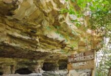 La Gruta delos Morrocoy es es un viajea la prehistoria