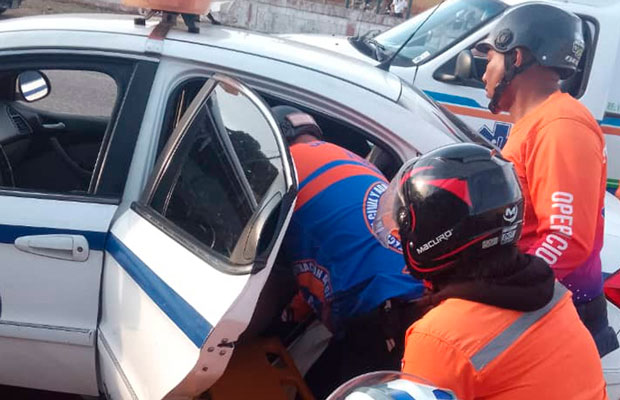 Mujer-resultó-herida-en-colisión-entre-motos-en-Anzoátegui