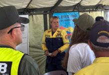 Presidenta de Inparques inspecciona labores de combate en el Henri Pittier