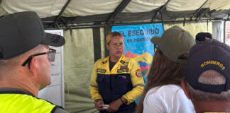 Presidenta de Inparques inspecciona labores de combate en el Henri Pittier