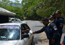 Punto de control en Las Cocuizas vigila paso a Choroní