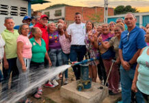 Reactivación de dos pozos de agua beneficia a más de 10 comunidades en Mariño