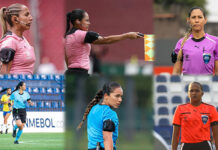 Seis árbitras venezolanas presentes en la Conmebol Liga de Naciones Femenina