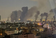 Teherán vivió una madrugada de terror, pánico y llanto por los duros bombardeos