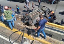 Un bombero y dos miembros de su familia fallecieron tras siniestro vial en la Cota Mil