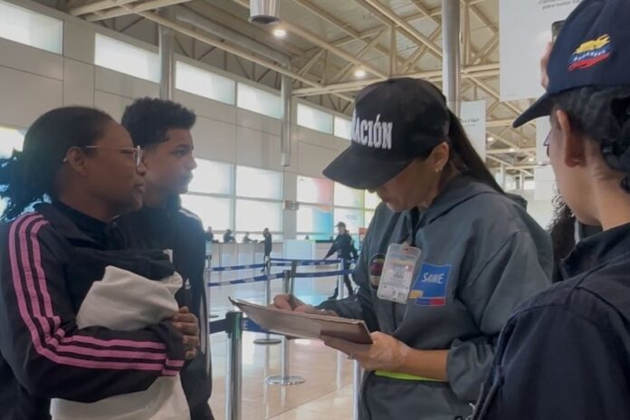 Venezuela recibió a 171 migrantes procedentes de Estados Unidos