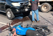 Accidente en la ARC dejó a una mujer lesionada en la vía