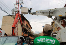 Instalan transformadores eléctricos en comunidades de Mariño